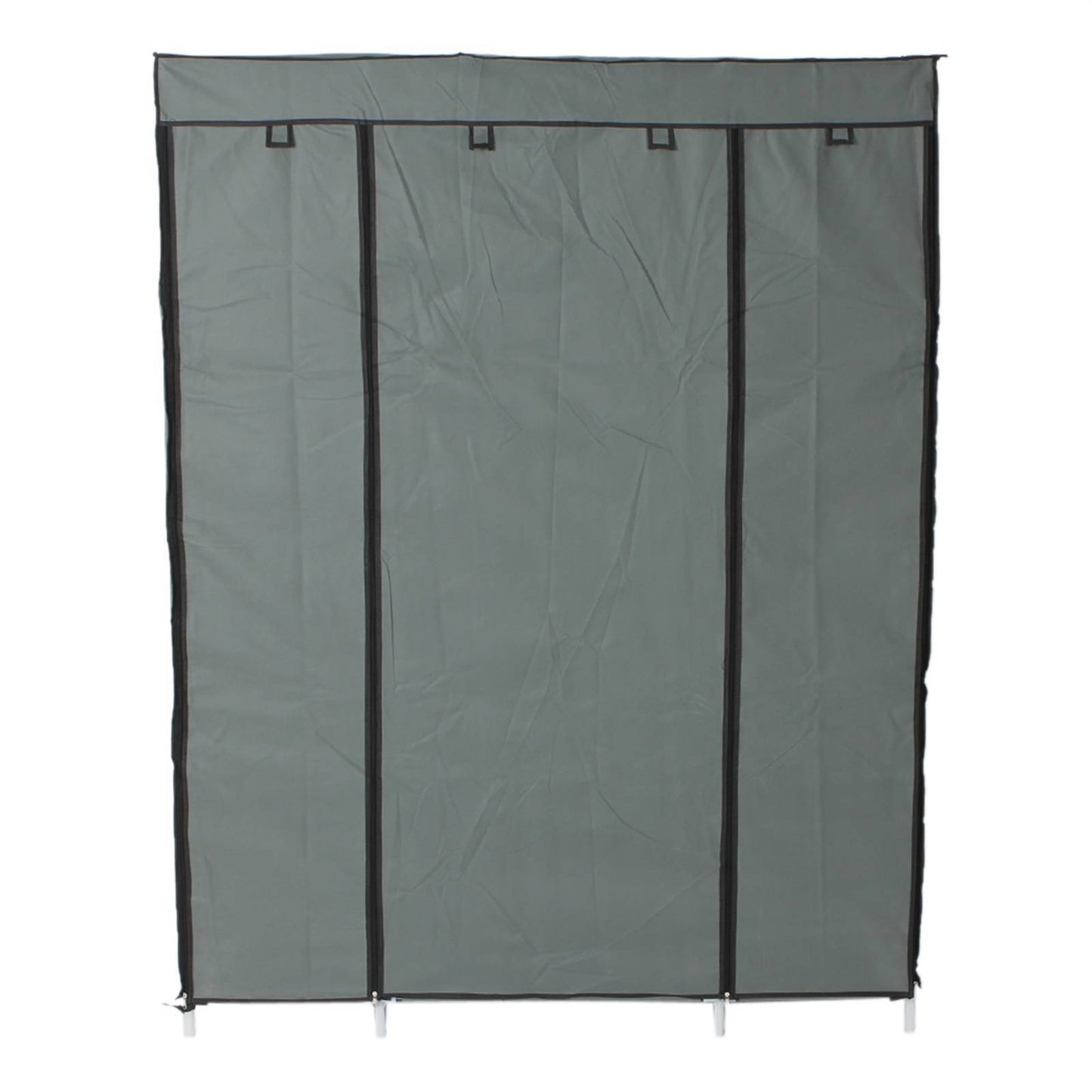 Home 5Layer Portable Closet Storage Organizer Wardrobe Clothes Rack With Shelves