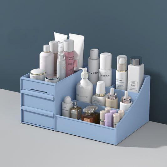 Home storage drawer makeup box dormitory storage shelf makeup skin care dresser desktop storage organizer