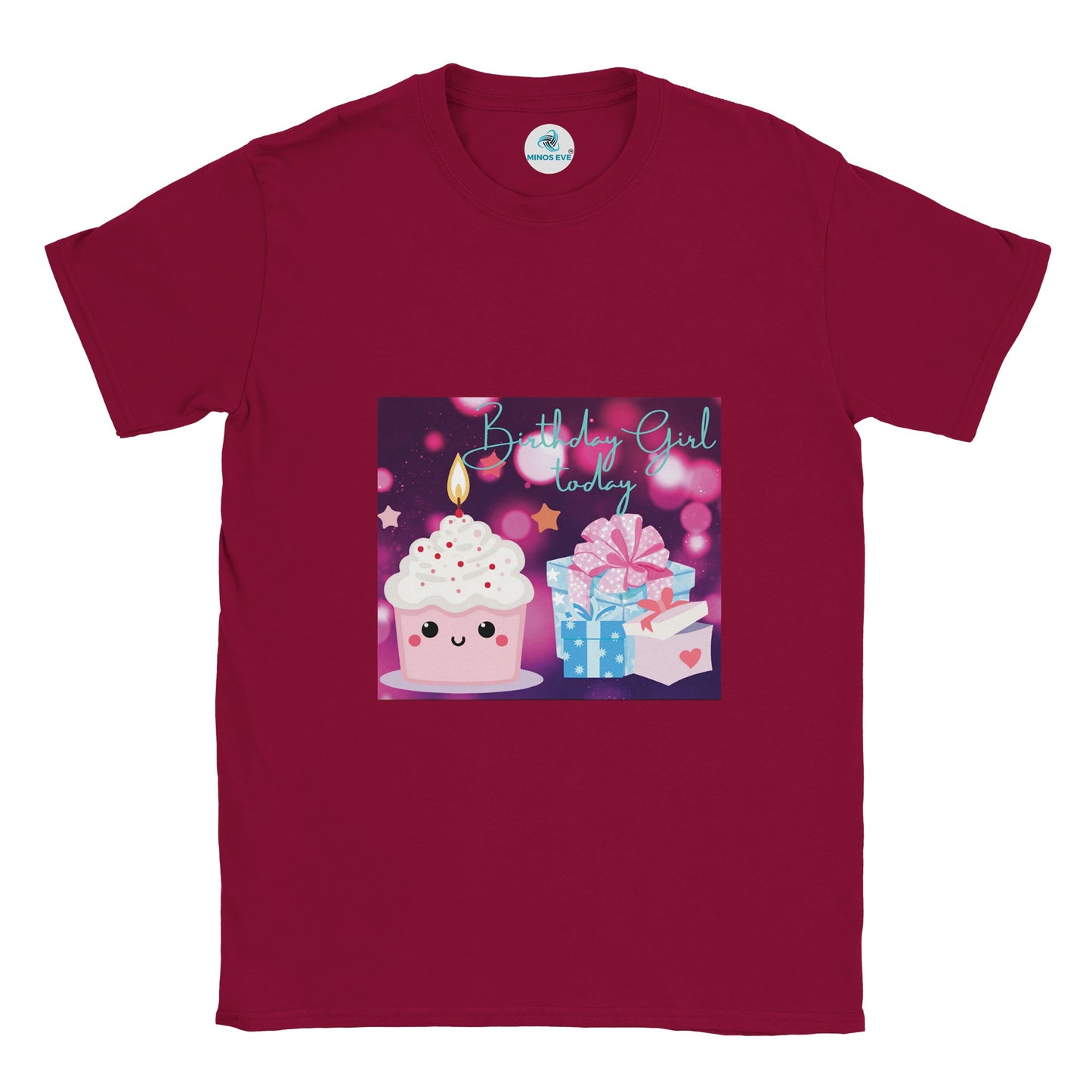 Birthday cupcake T-shirt Unisex
