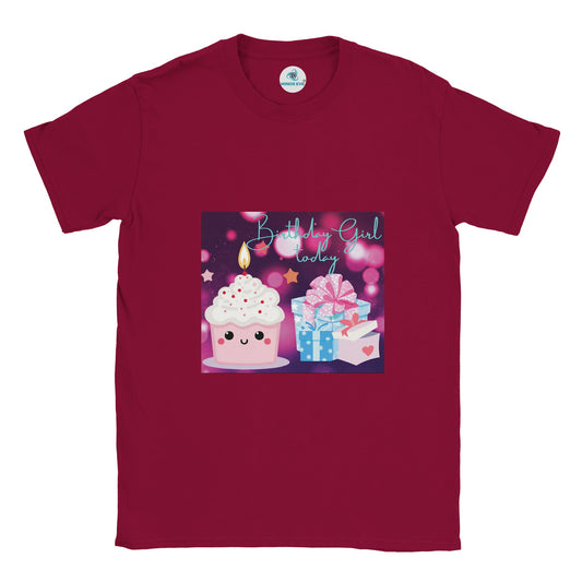 Birthday cupcake T-shirt Unisex