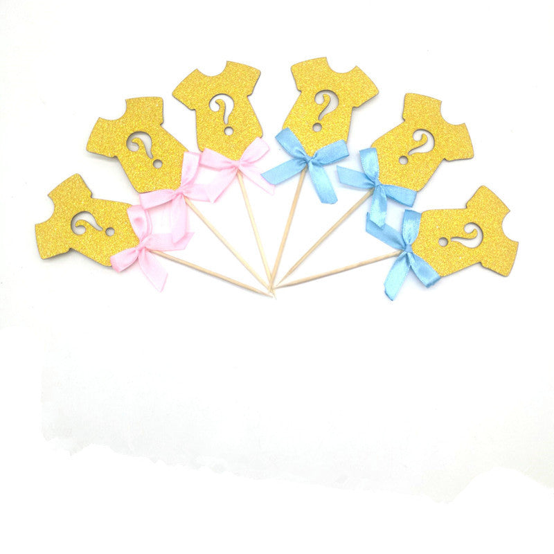 Baking Cake Decoration Insert Card Dessert Table Decoration