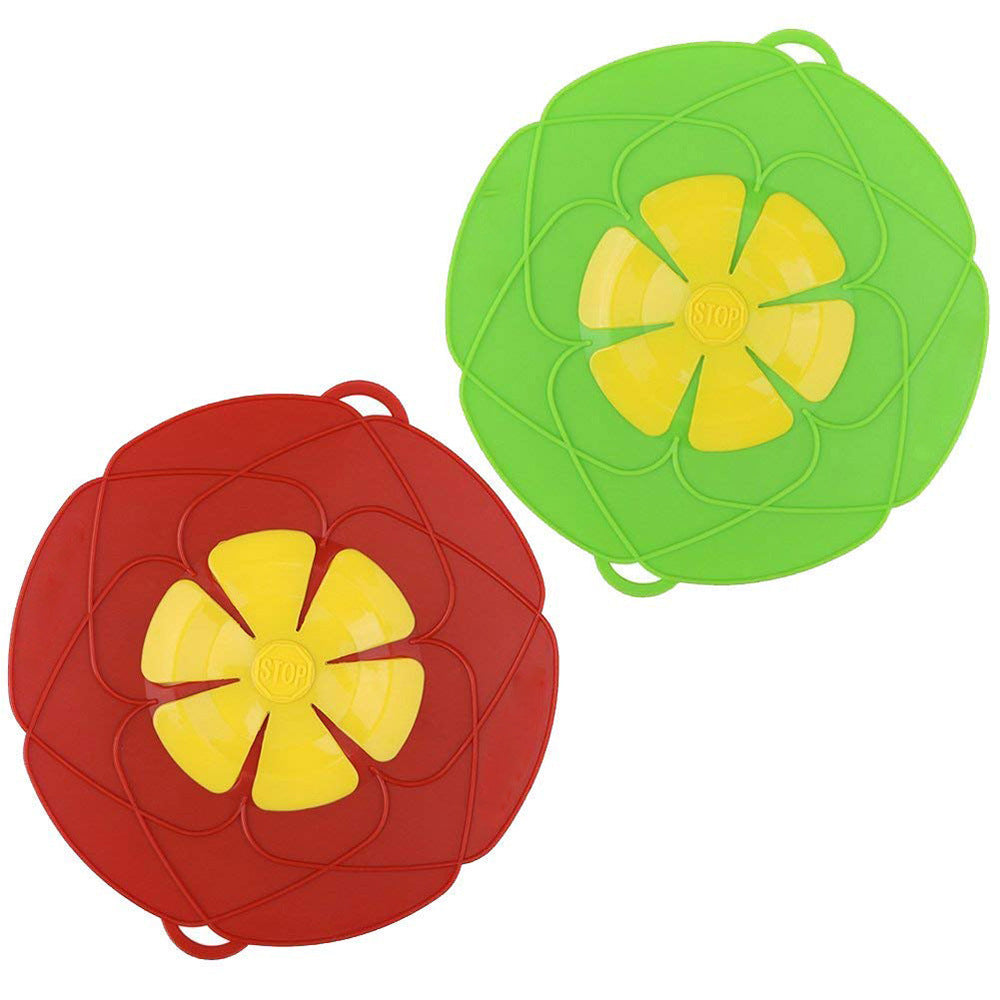Kitchen Anti-spill boiling lid cover silicone Anti-overflow Lid