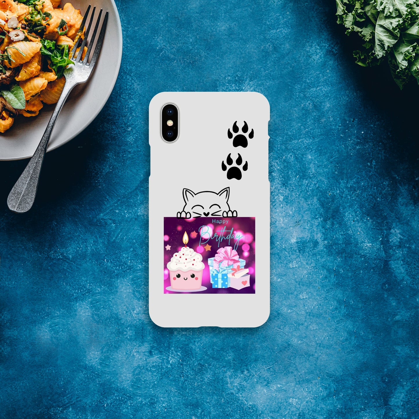 Birthday cupcake Mobile Slim casing Unisex iPhone