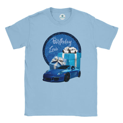 Classic ME Birthday Car and Cake T-shirt, Unisex, Men T-shirt