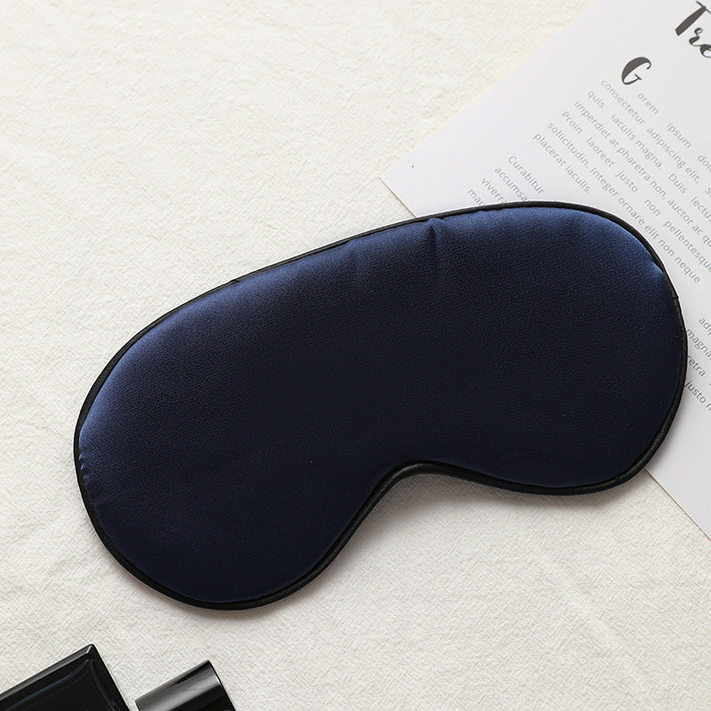 Artificial Silk Sleep Blackout Eye Mask Sleeping Solid Color