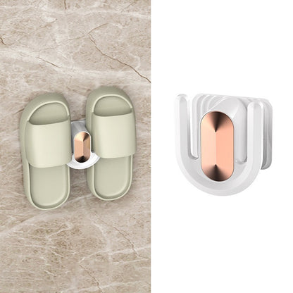 Bathroom Perforated Waterproof Slipper Hanger