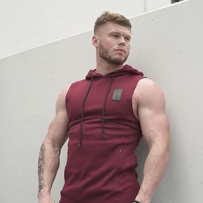 Men's Hooded vest sports vest