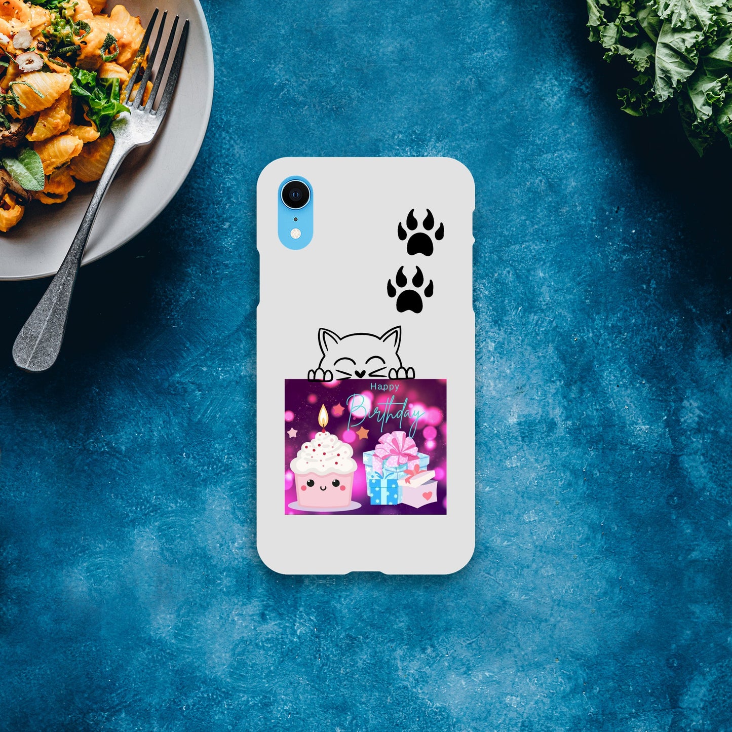 Birthday cupcake Mobile Slim casing Unisex iPhone