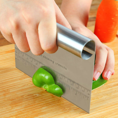 Kitchen Stainless Steel Pastry Spatulas Cutter with Scale Pizza Dough Scraper Fondant Cake Decoration Tools Baking Kitchen Accessories Dough Cake Stainless Steel Pizza Flour Tool Cutter Chopper Scraper