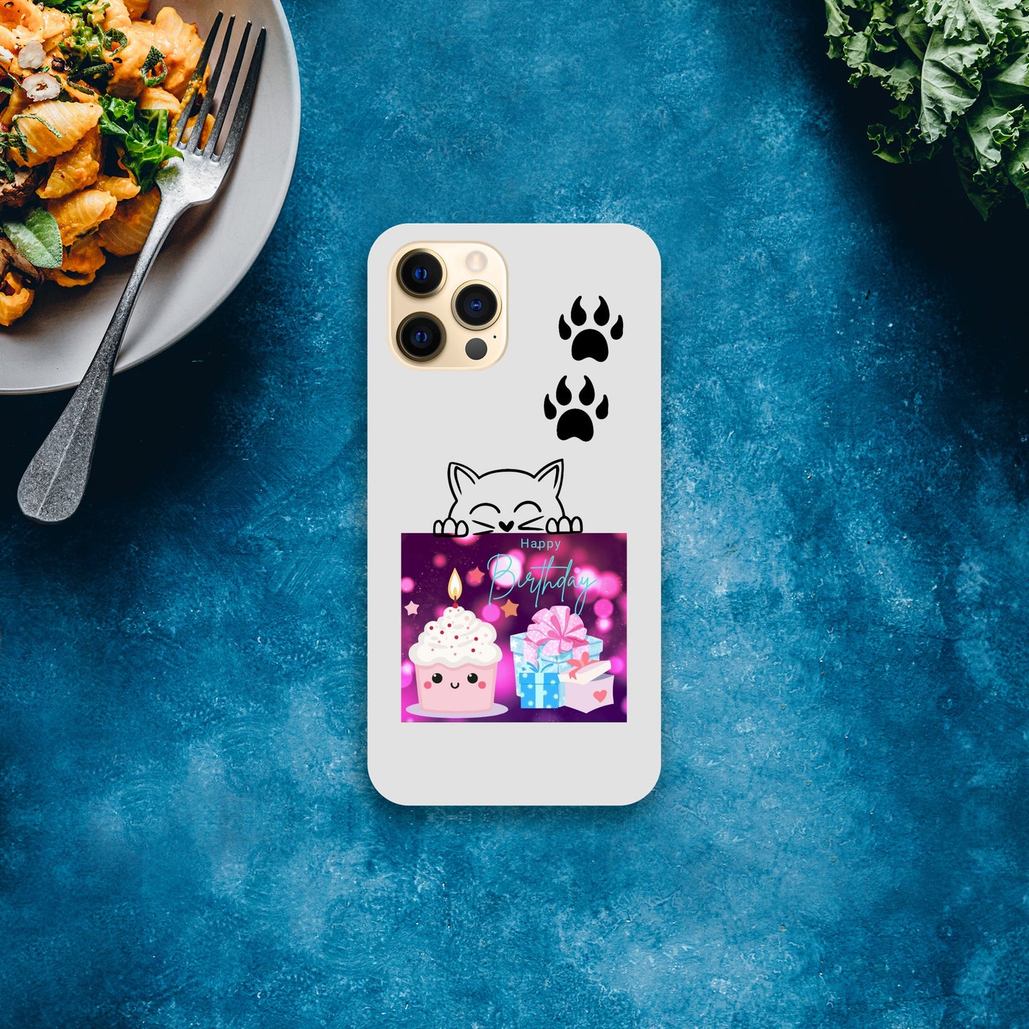 Birthday cupcake Mobile Slim casing Unisex iPhone