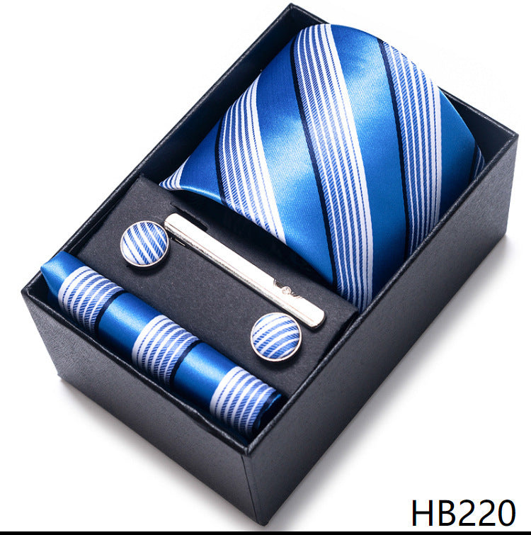 Men's Business Professional Tie Formal Jacquard Yarn-dyed