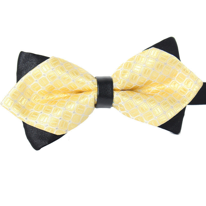 Men's Women modern knitted bow tie Polyester colorful new bow tie