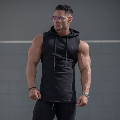 Men's Hooded vest sports vest