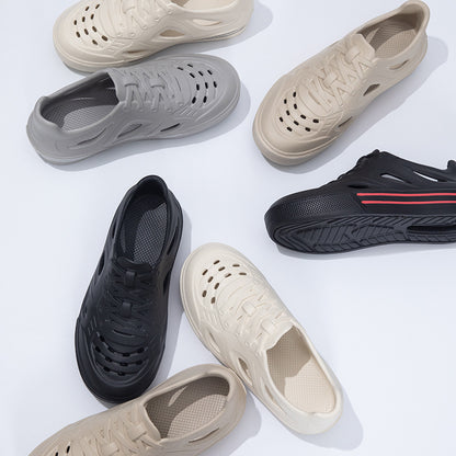 Men's Outer Wear Hollow Beach Shoes Breathable