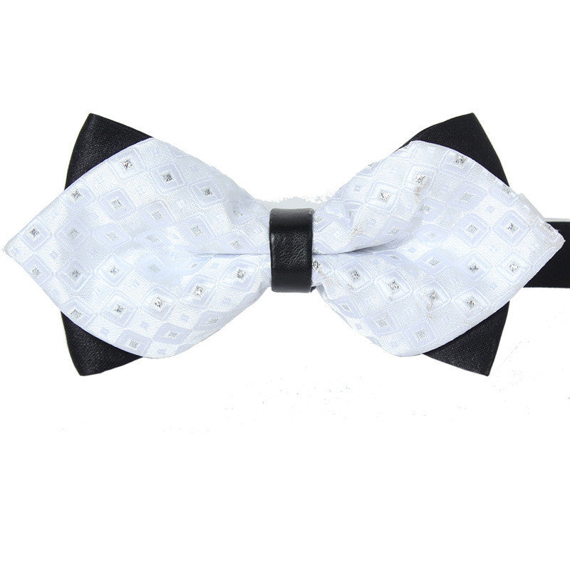 Men's Women modern knitted bow tie Polyester colorful new bow tie