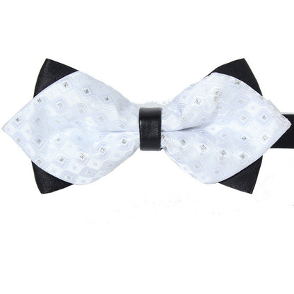 Men's Women modern knitted bow tie Polyester colorful new bow tie