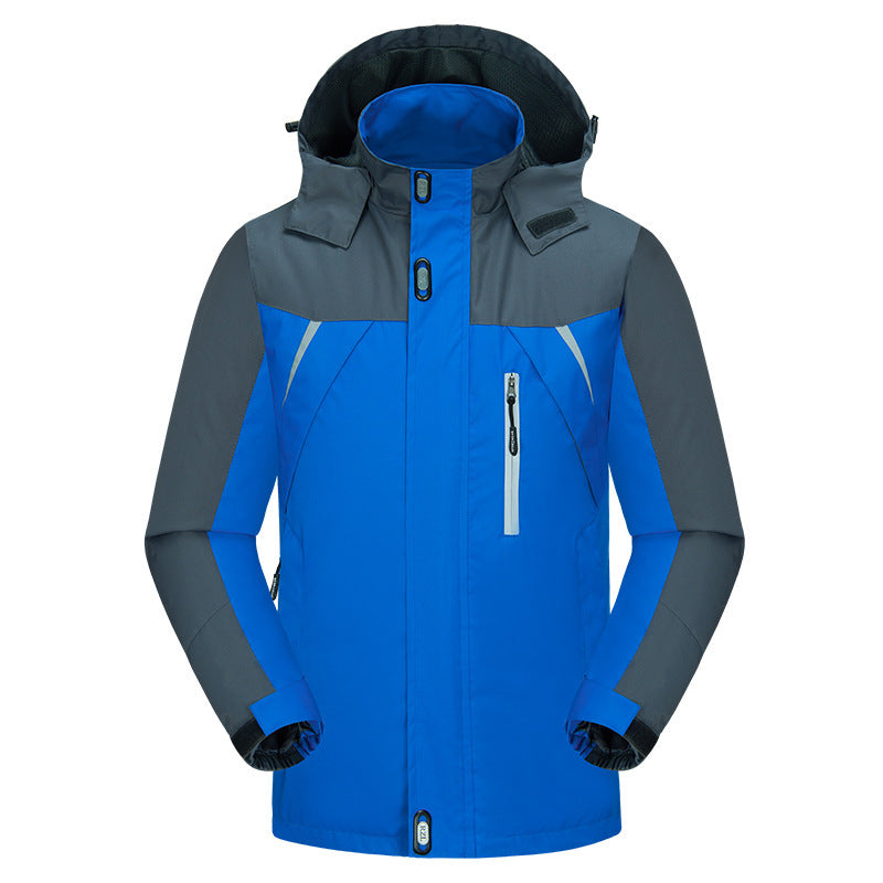 Men's clothing waterproof, waterproof, breathable and wear-resistant jacket