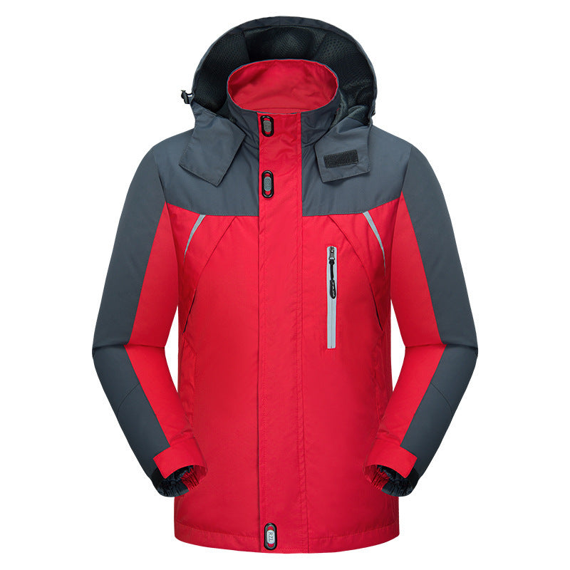 Men's clothing waterproof, waterproof, breathable and wear-resistant jacket