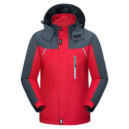 Men's clothing waterproof, waterproof, breathable and wear-resistant jacket