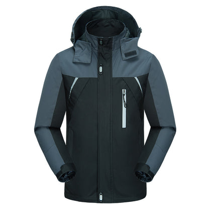 Men's clothing waterproof, waterproof, breathable and wear-resistant jacket