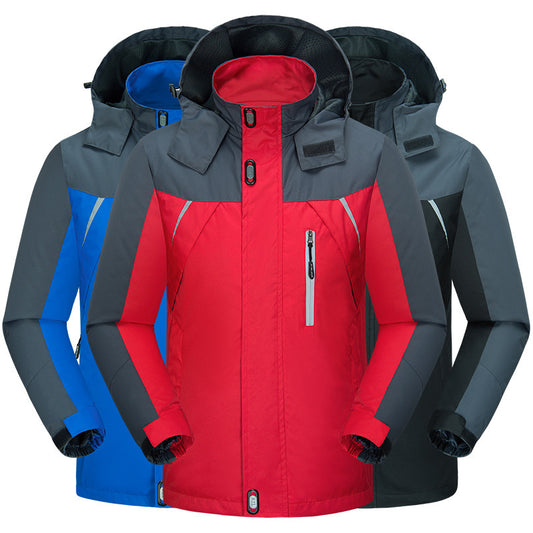 Men's clothing waterproof, waterproof, breathable and wear-resistant jacket
