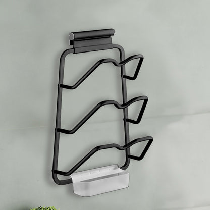 Pot Lid Rack Wall-mounted Alumimum