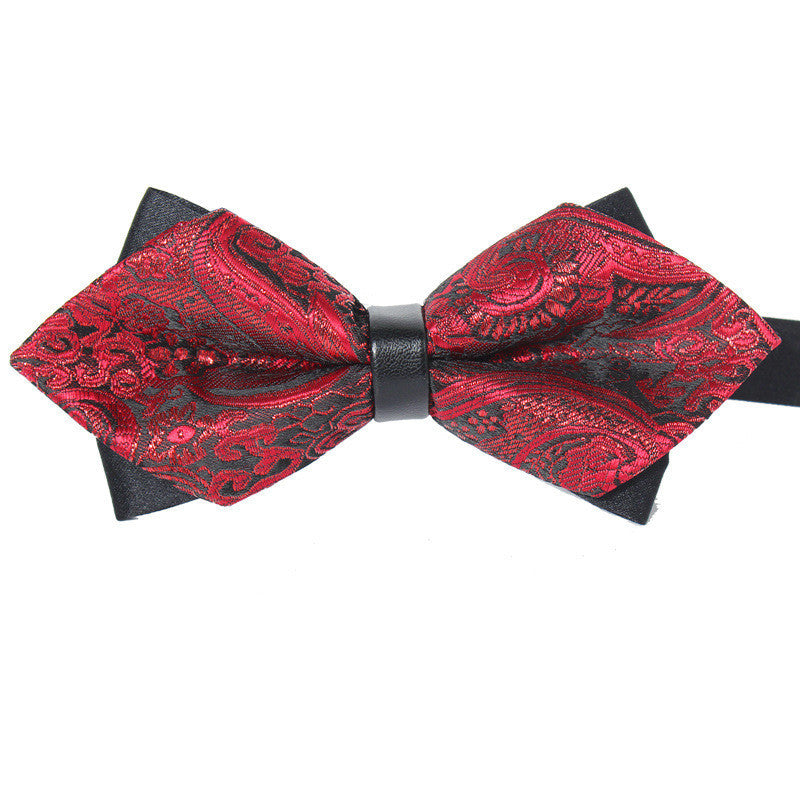 Men's Women modern knitted bow tie Polyester colorful new bow tie