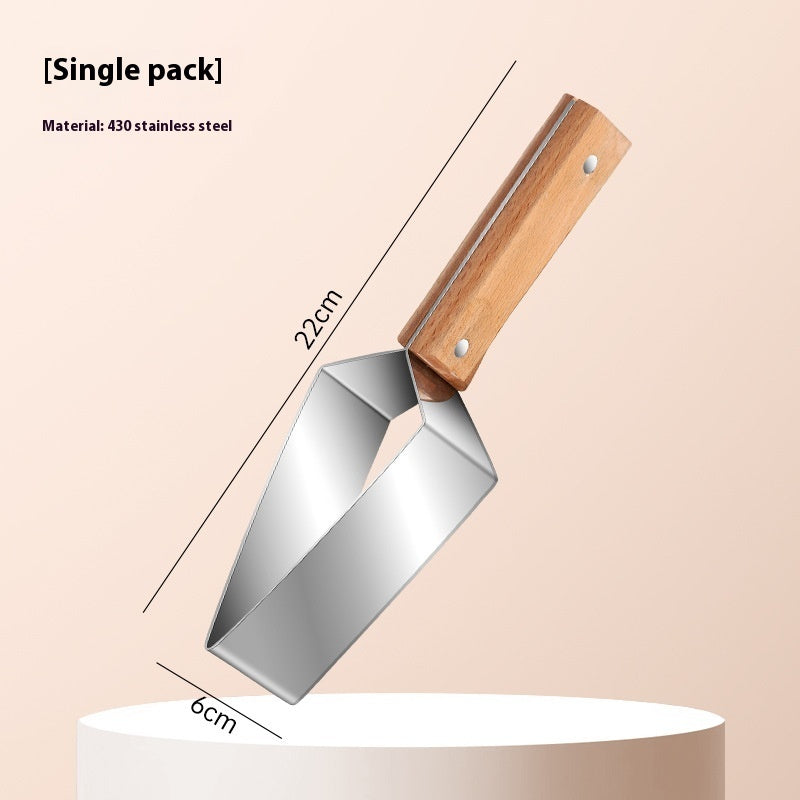 Kitchen Watermelon Splitter Watermelon Cutter Stainless Steel Cutting Piece Splitter Household Melon Triangle Cutting Knife Fruit Knife Kitchen Gadgets