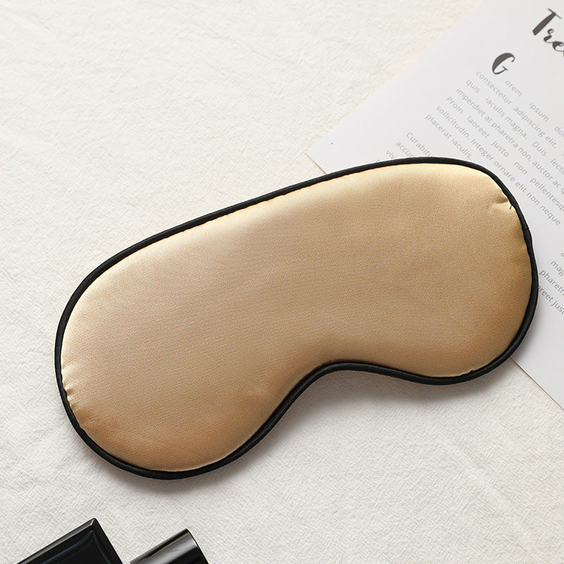 Artificial Silk Sleep Blackout Eye Mask Sleeping Solid Color