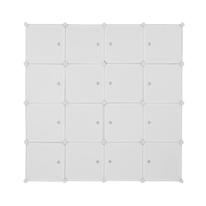 Home 16 Grid 4Level Cube Wardrobe