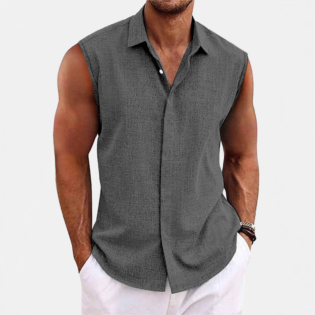 Beach Sleeveless Shirt