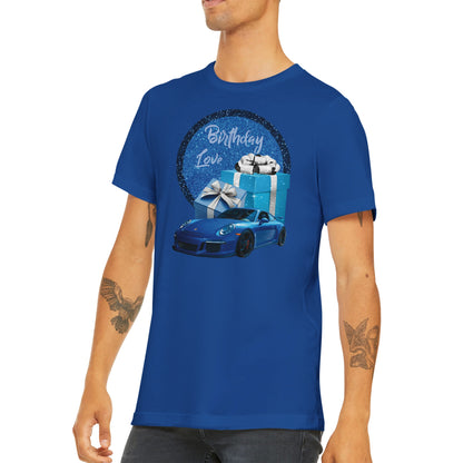 Classic ME Birthday Car and Cake T-shirt, Unisex, Men T-shirt