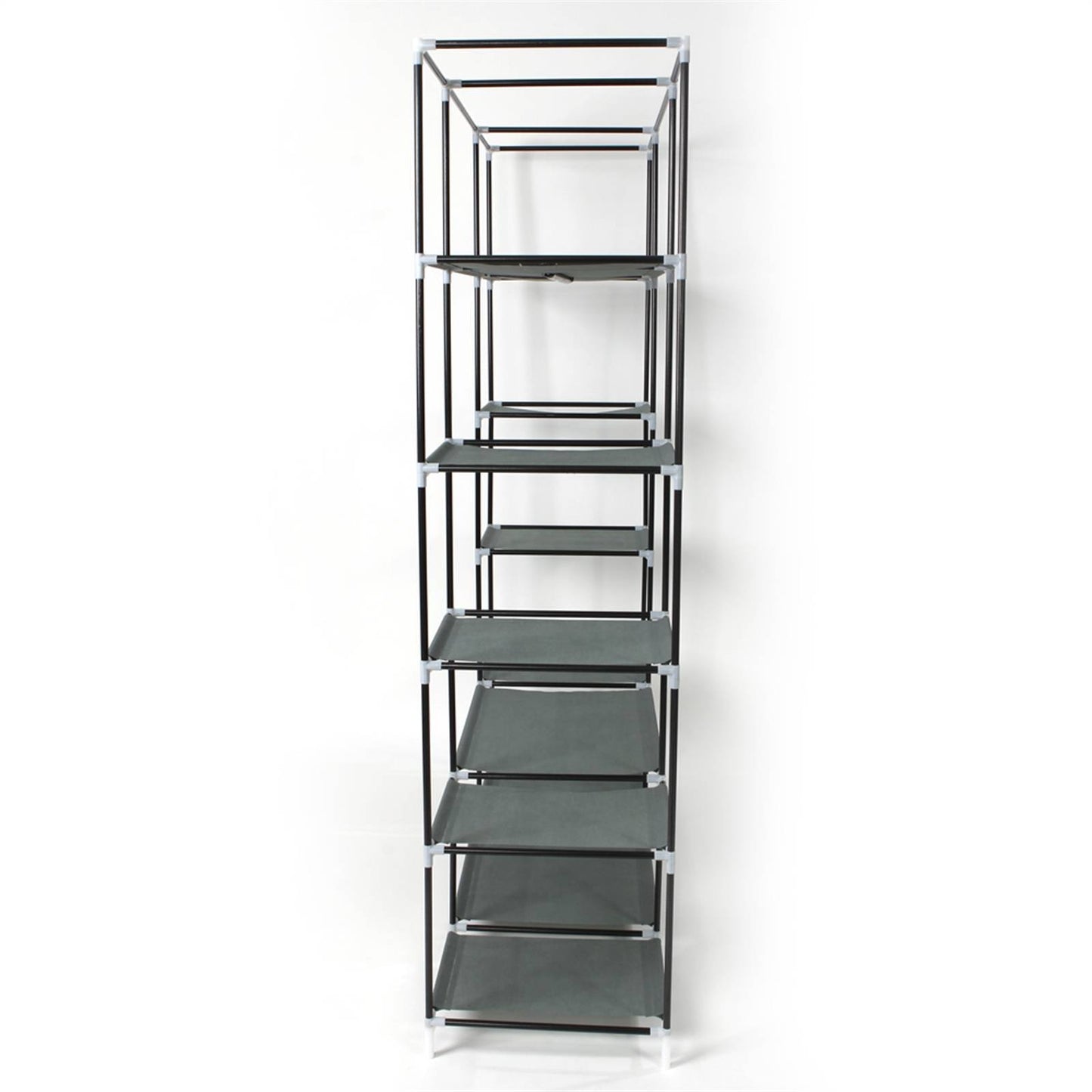 Home 5Layer Portable Closet Storage Organizer Wardrobe Clothes Rack With Shelves