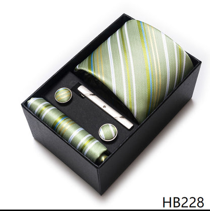 Men's Business Professional Tie Formal Jacquard Yarn-dyed