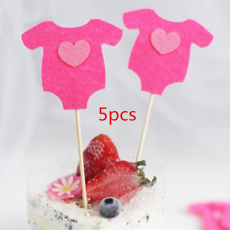 Baking Cake Decoration Insert Card Dessert Table Decoration