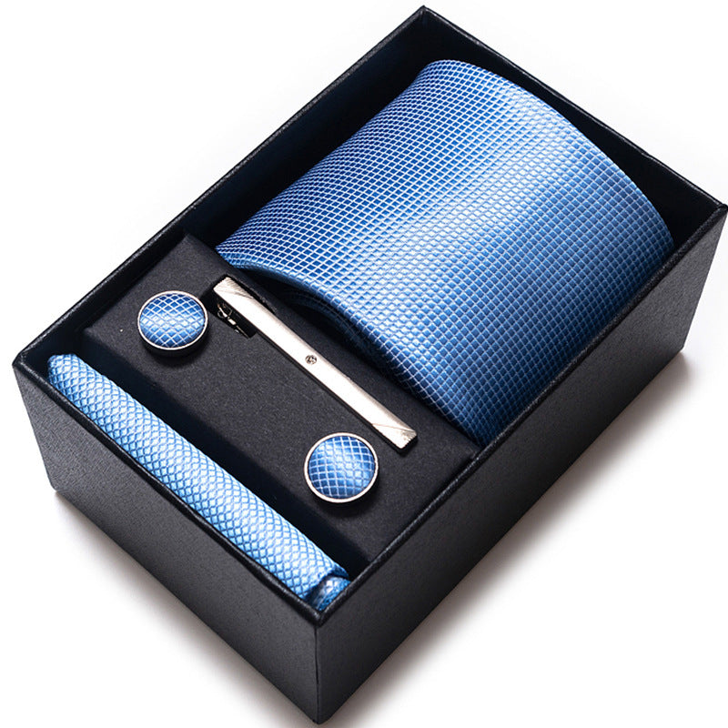 Men's Business Professional Tie Formal Jacquard Yarn-dyed