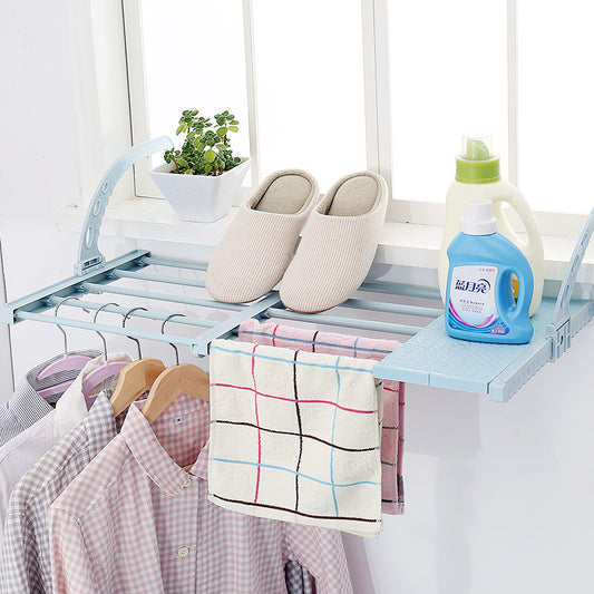Home Multifunctional Hanging Window Panel Drying Rack