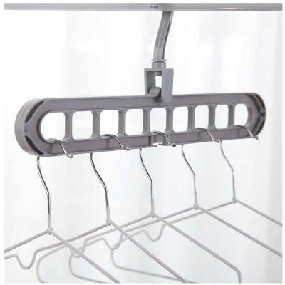 Home 9-hole Clothes Hanger Organizer Space Saving Hanger