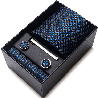 Men's Business Professional Tie Formal Jacquard Yarn-dyed