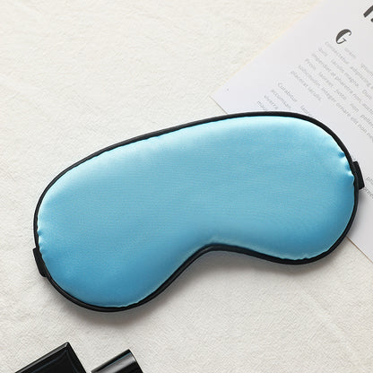 Artificial Silk Sleep Blackout Eye Mask Sleeping Solid Color