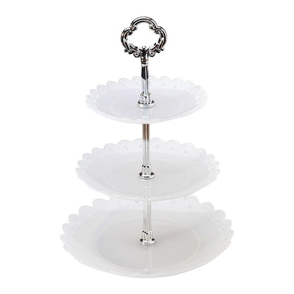 Baking 3-layer cake stand Dessert tray stand Display standee