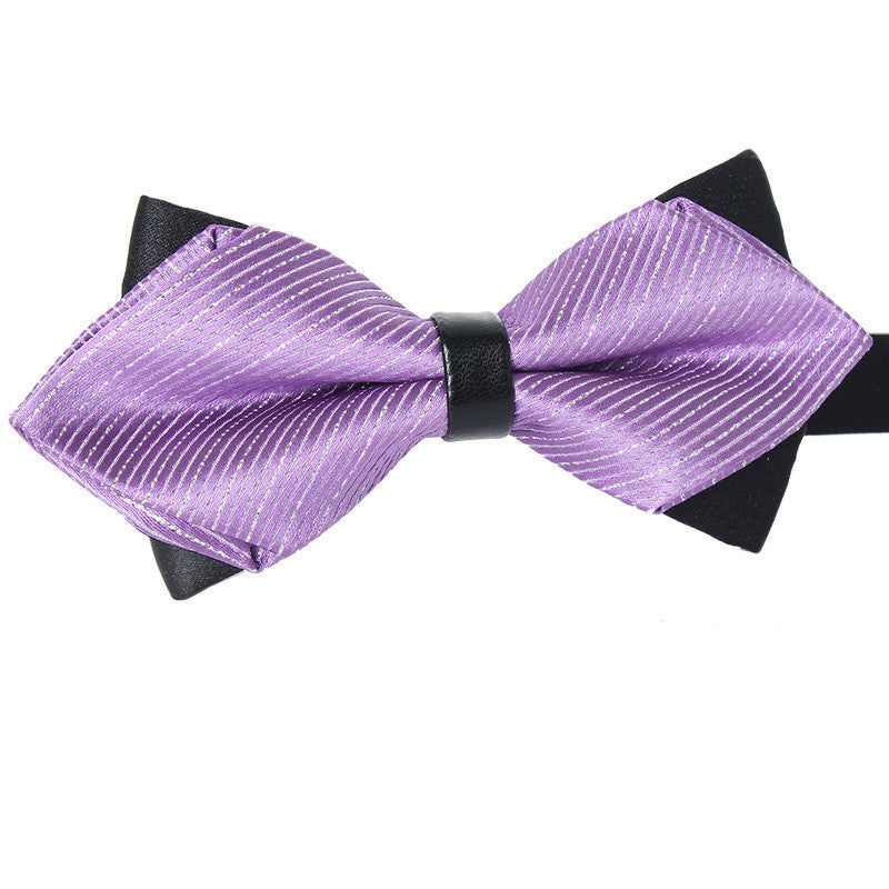 Men's Women modern knitted bow tie Polyester colorful new bow tie