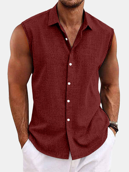Beach Sleeveless Shirt