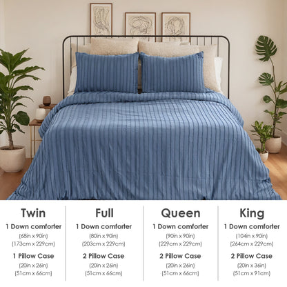 Bohemian Style Quilt Cover Set, Cut Flower Quilt Cover,  Tufted Quilt Cover Three-piece Set, One Quilt Cover And Two Pillowcases,  Washable And Machine Washable Without Shrinkage,  Suitable For Hotels