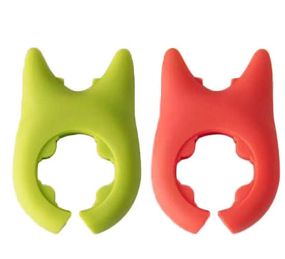 Kitchen Multifunctional Spatula Holder Silicone Anti-overflow Spoon Holder Cooking Pot Anti-scalding Clip Kitchen Gadgets