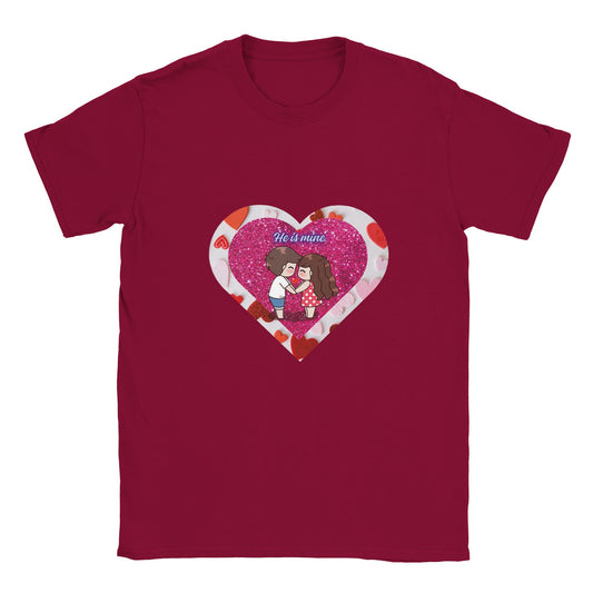 Classic ME Cute Couple Valentine Ladies T-shirt