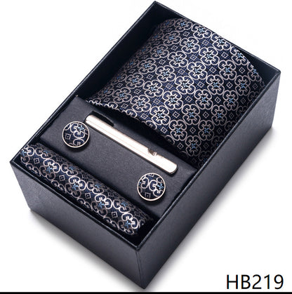 Men's Business Professional Tie Formal Jacquard Yarn-dyed
