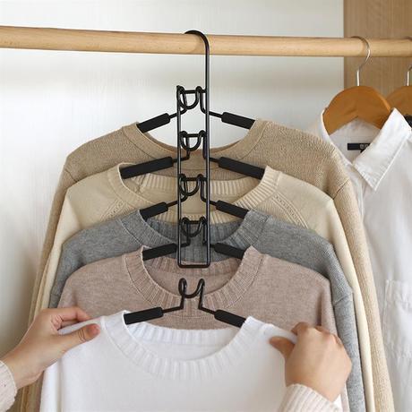Home multi-layer shirt hanger hook