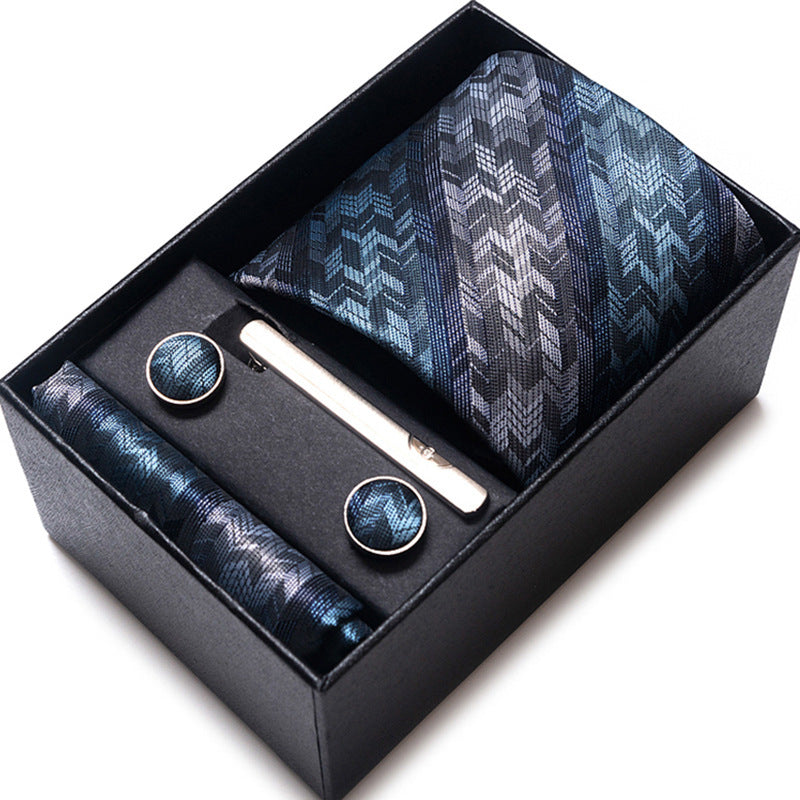 Men's Business Professional Tie Formal Jacquard Yarn-dyed
