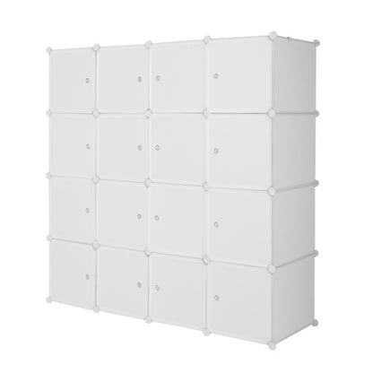Home 16 Grid 4Level Cube Wardrobe